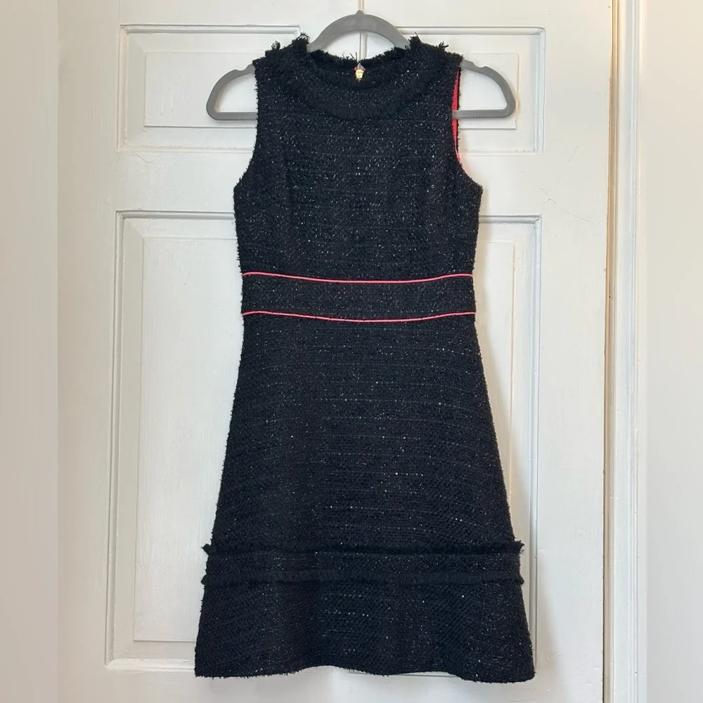 NWOT Sail to Sable Tweed Sparkle Sleeveless Mini Dress, size 00 - Picture 1 of 7